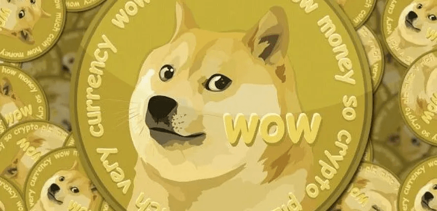 Оригинальный дизайн Dogecoin
