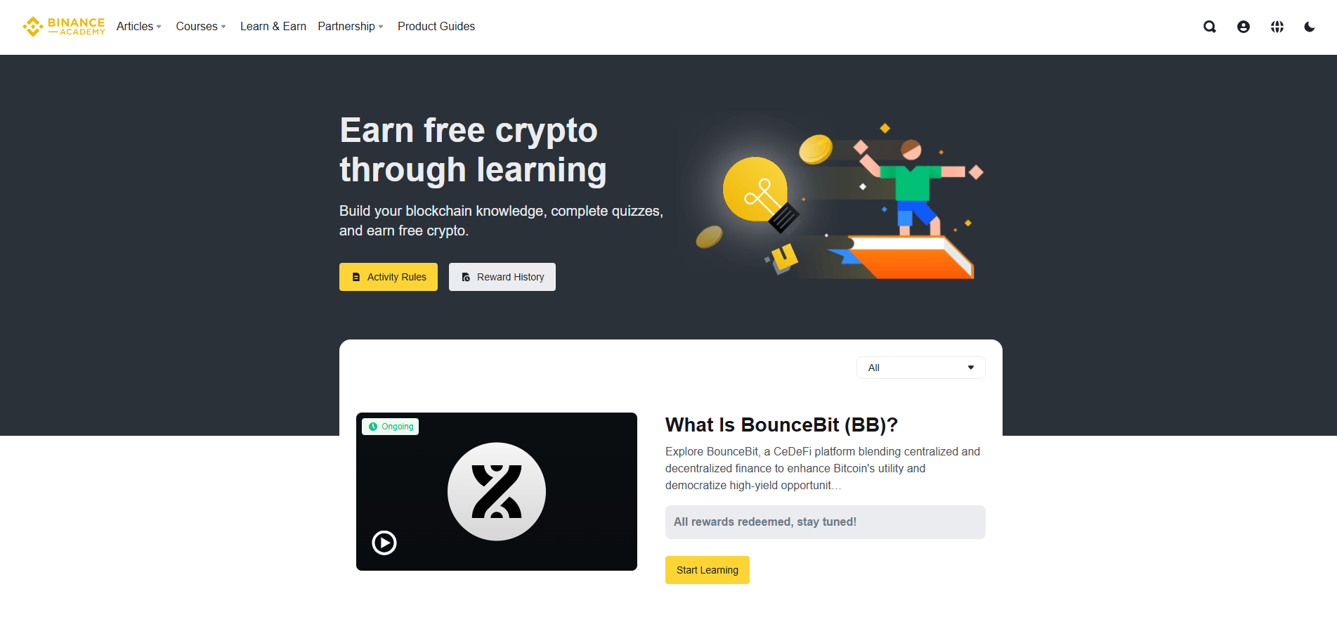 Binance Learn & Earn