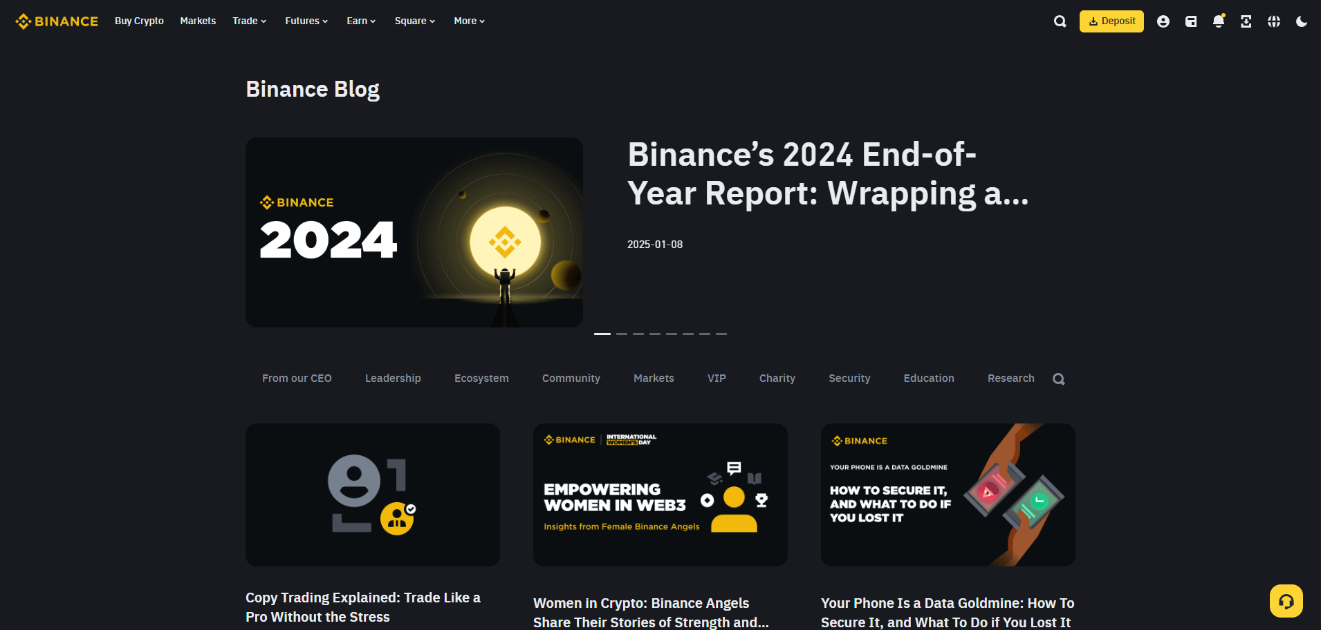 Binance Blog