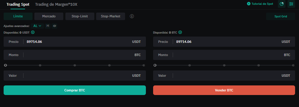 Terminal CoinEx