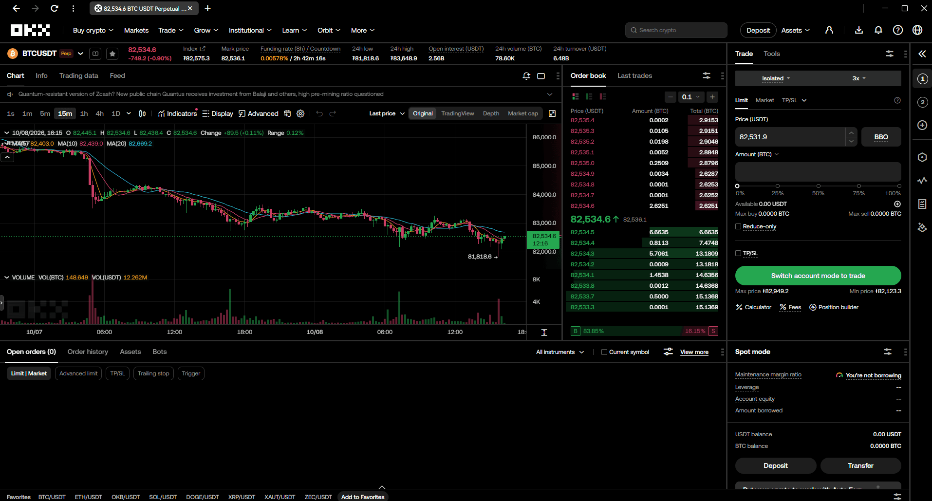 Desktop app from OKX