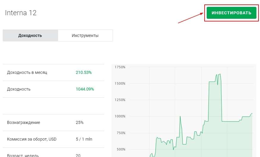 Информация о стратегии
