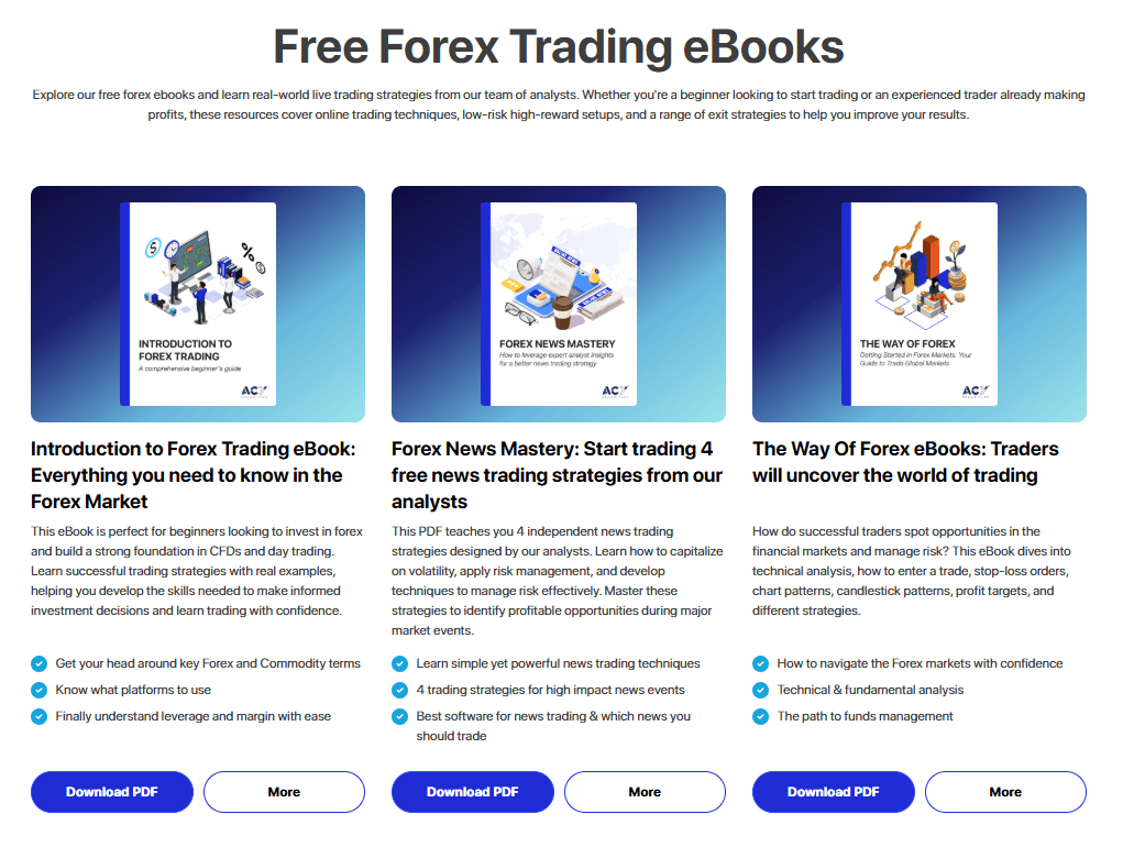 ACY e-books
