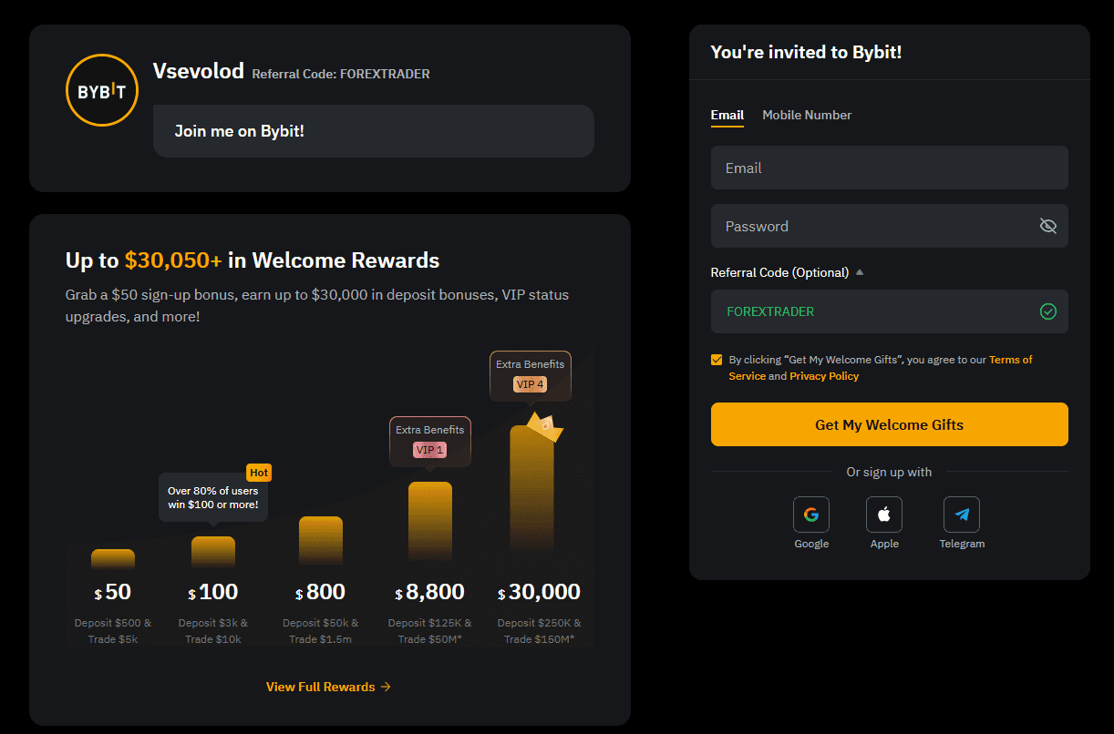 ByBit referral code