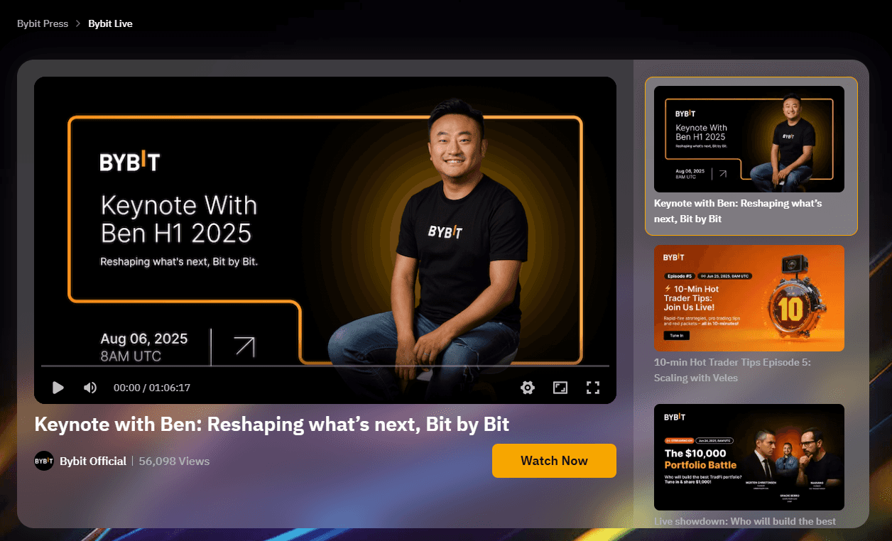 Bybit Live