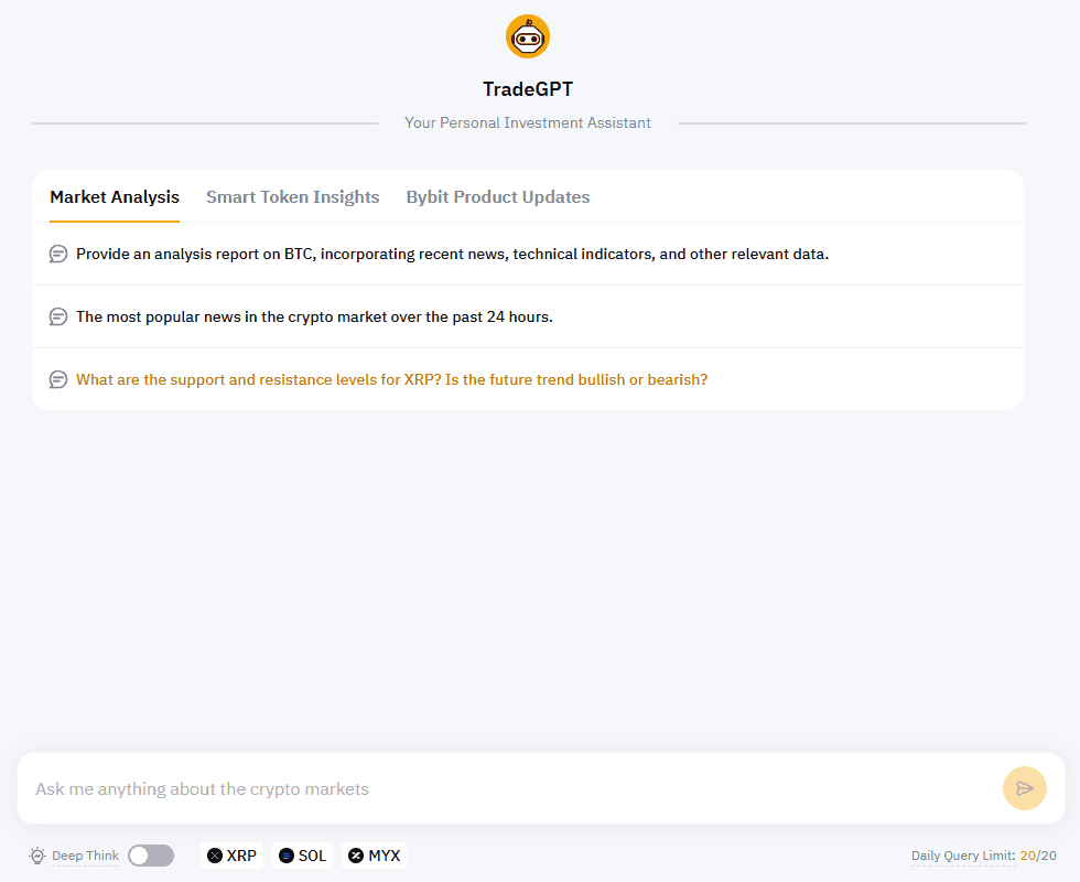 TradeGPT by Bybit