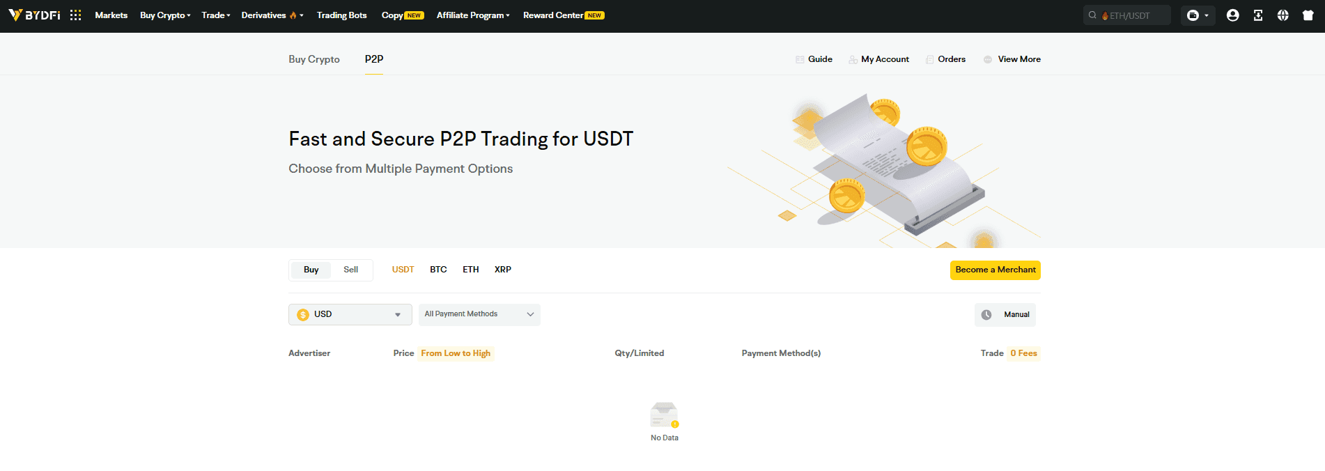 BYDFi P2P Platform
