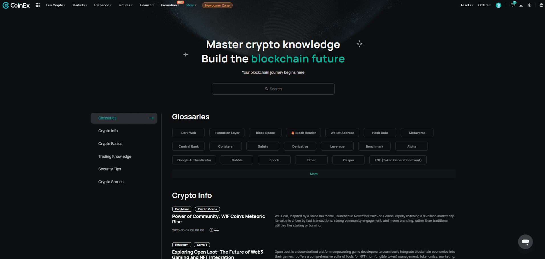 CoinEx Academy