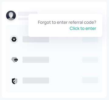 Como adicionar o código de indicação CoinEx após o registro
