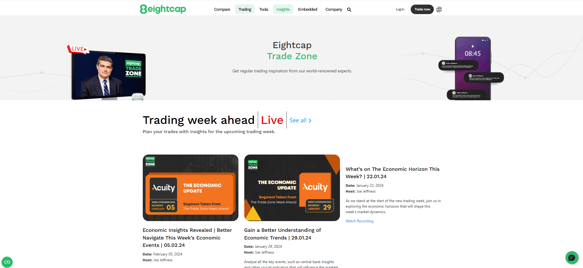 Eightcap Trade Zone