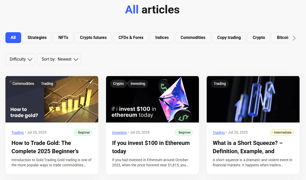 Educational articles from PrimeXBT