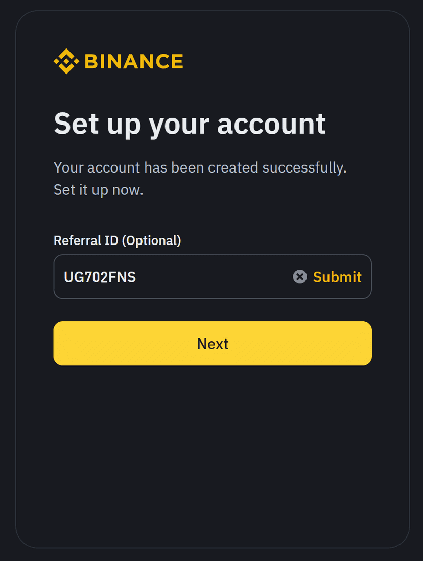Registro com ID de referência