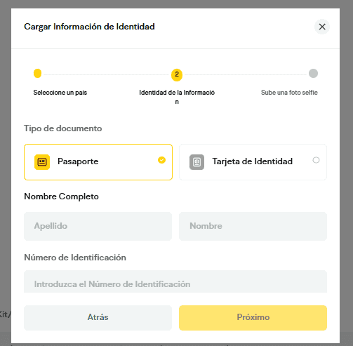 Verificación de BYDFi