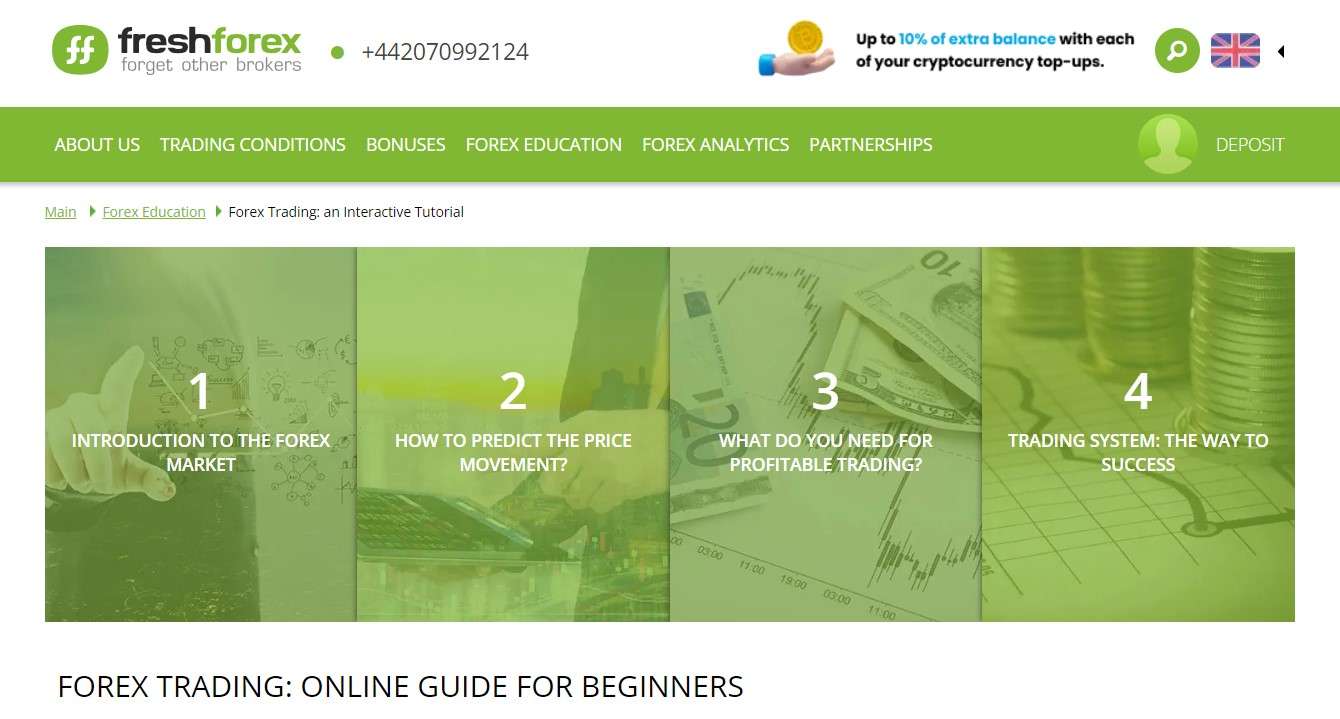 Educação FreshForex