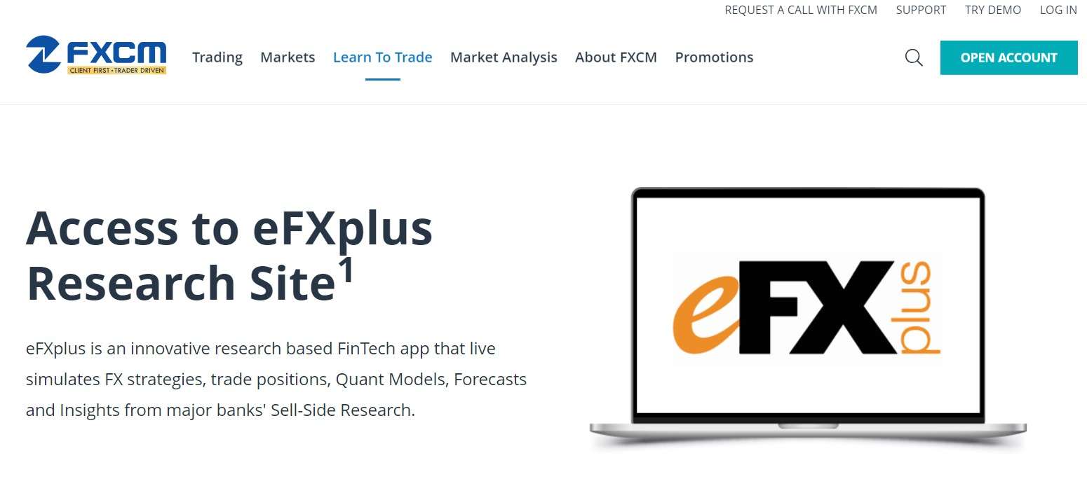 FXCM eFXplus