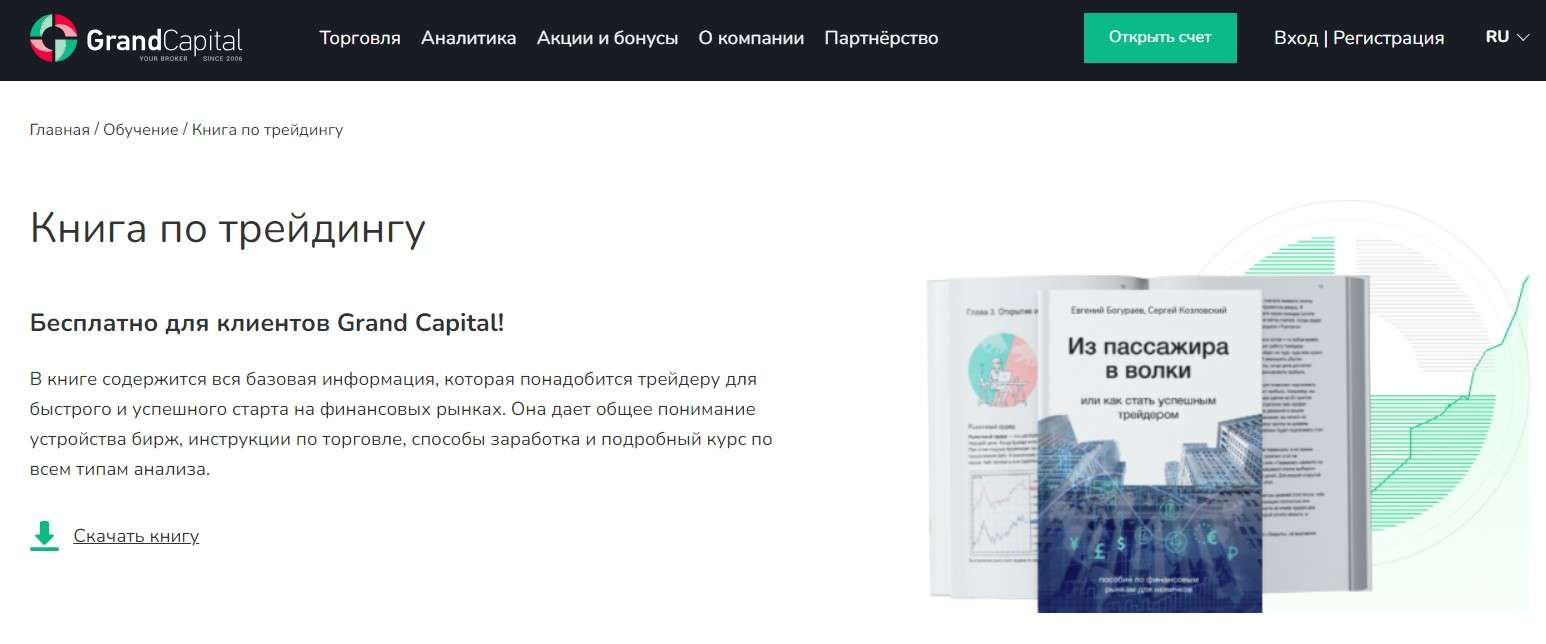 Книга от Grand Capital
