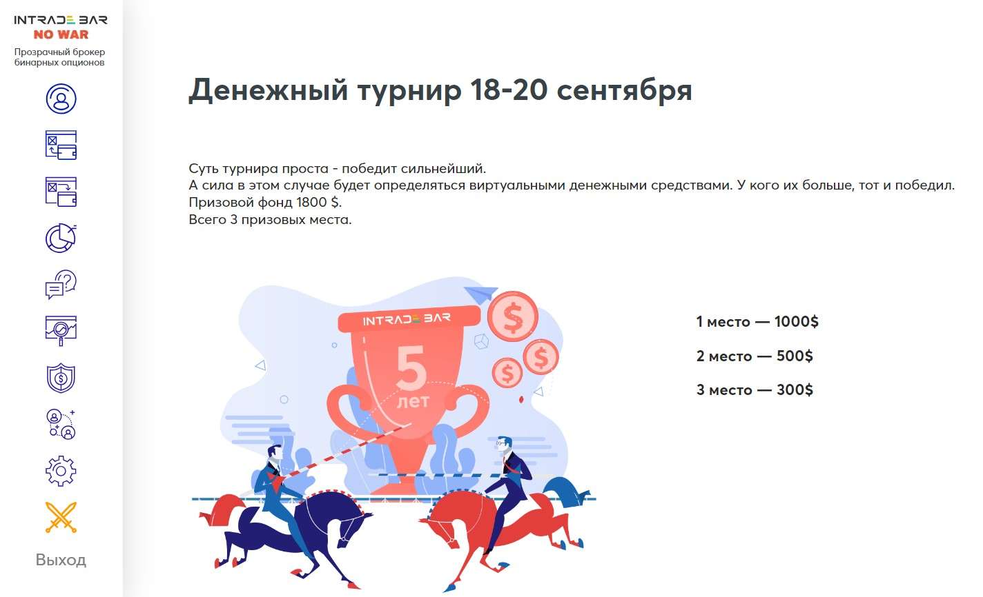 Конкурси Інтрейд Бар