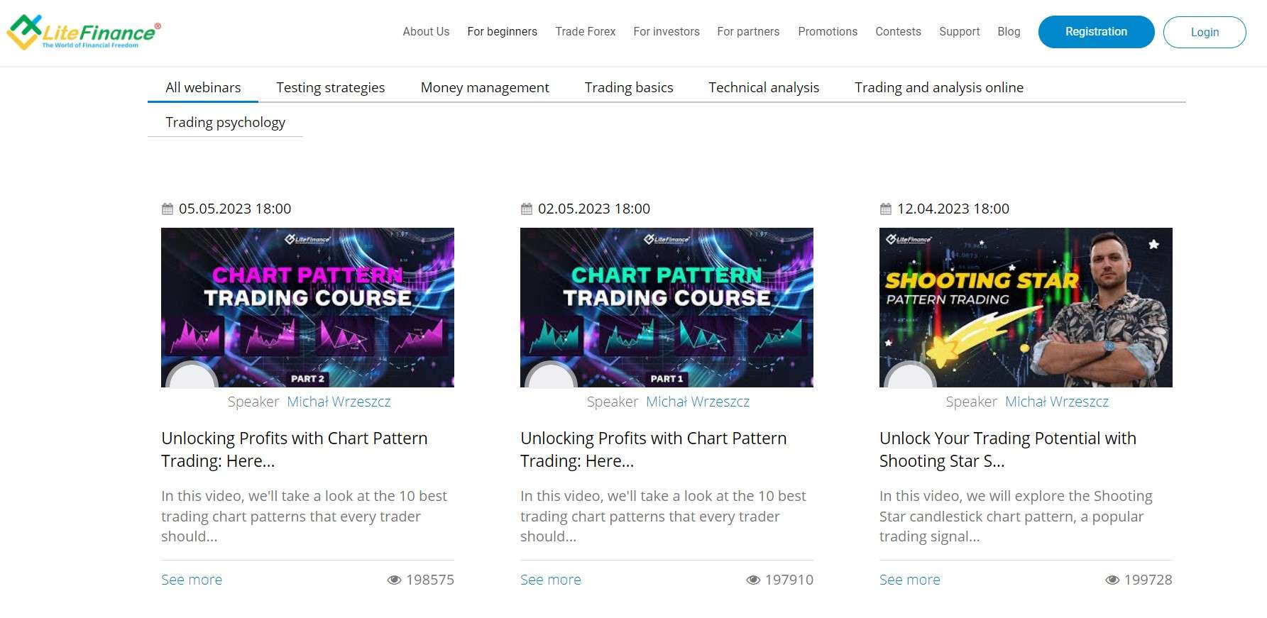 Webinars da LiteFinance