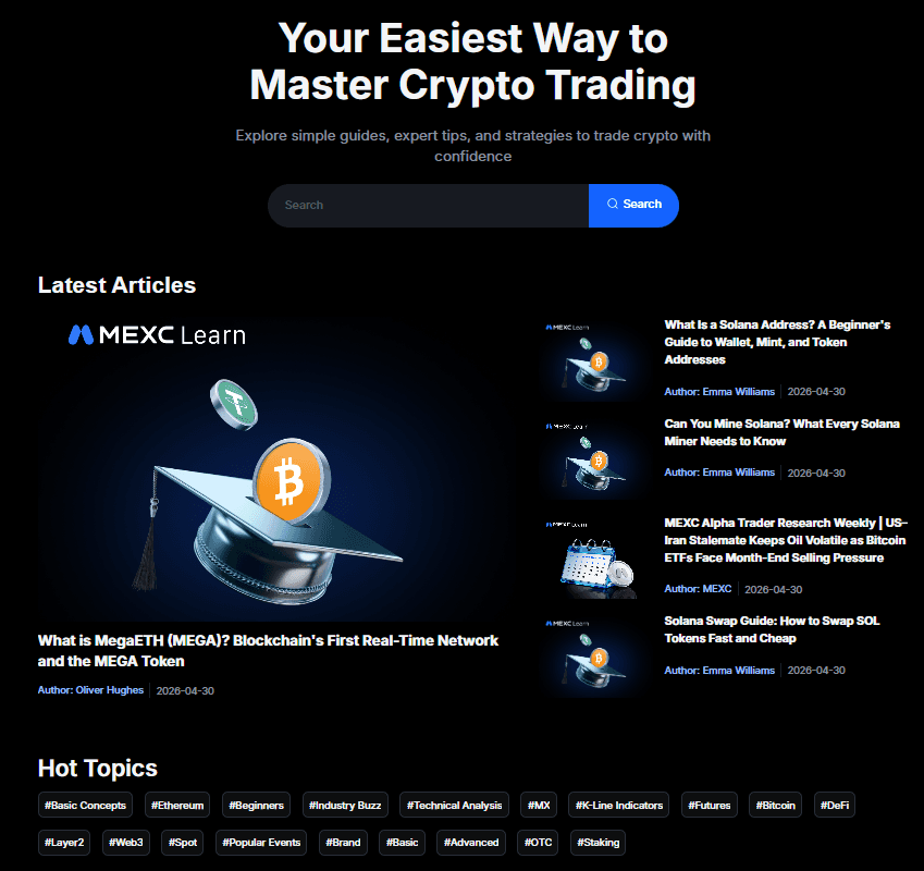 MEXC Learn