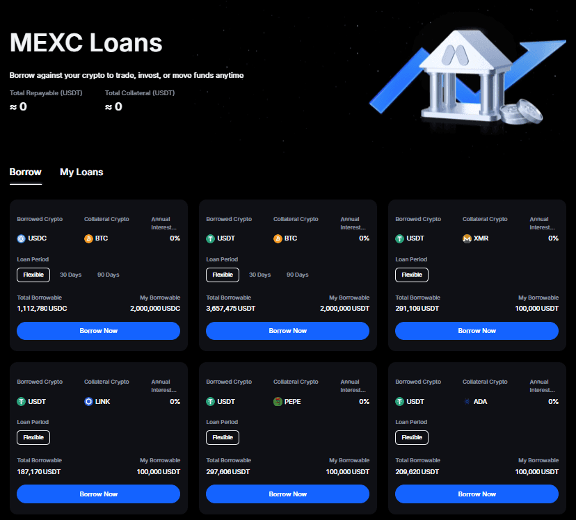 MEXC Loans