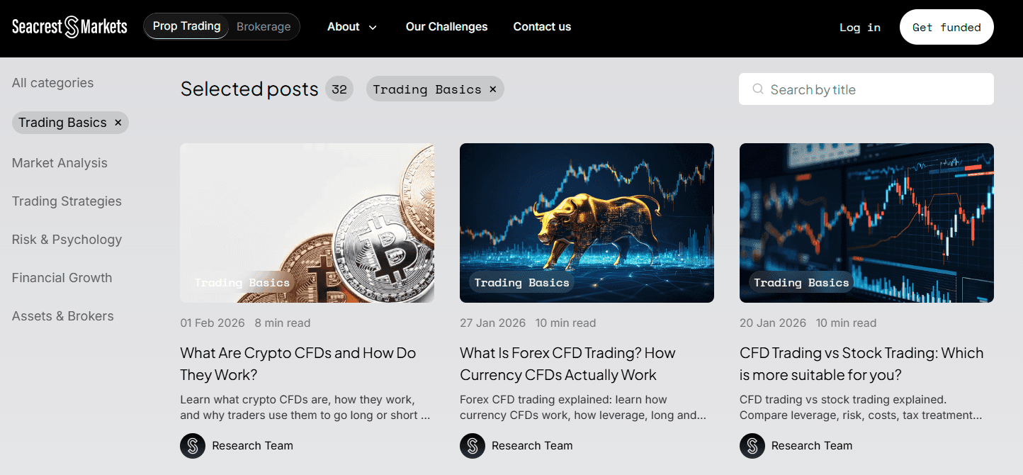 Educational Articles at Seacrest Markets