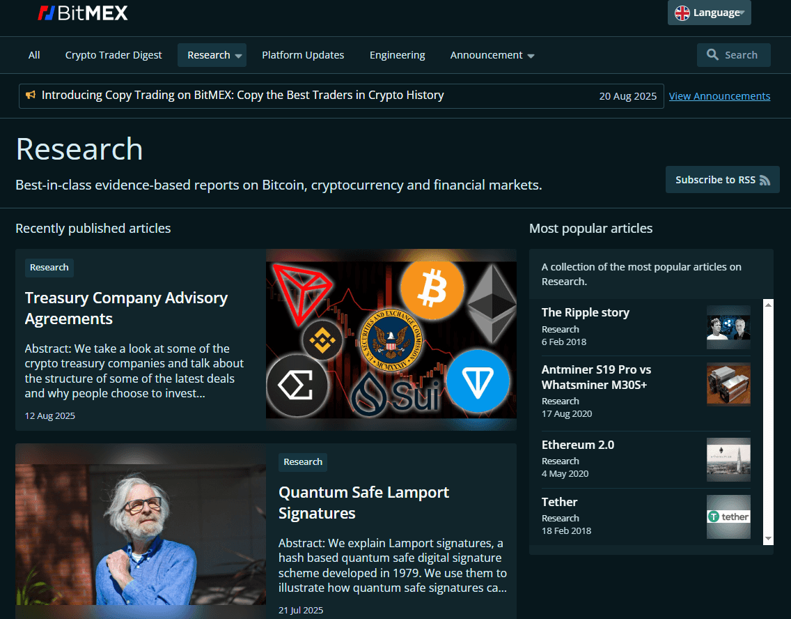 BitMEX Research