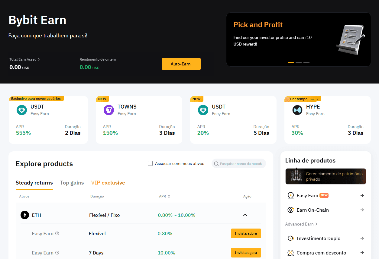 ByBit Earn