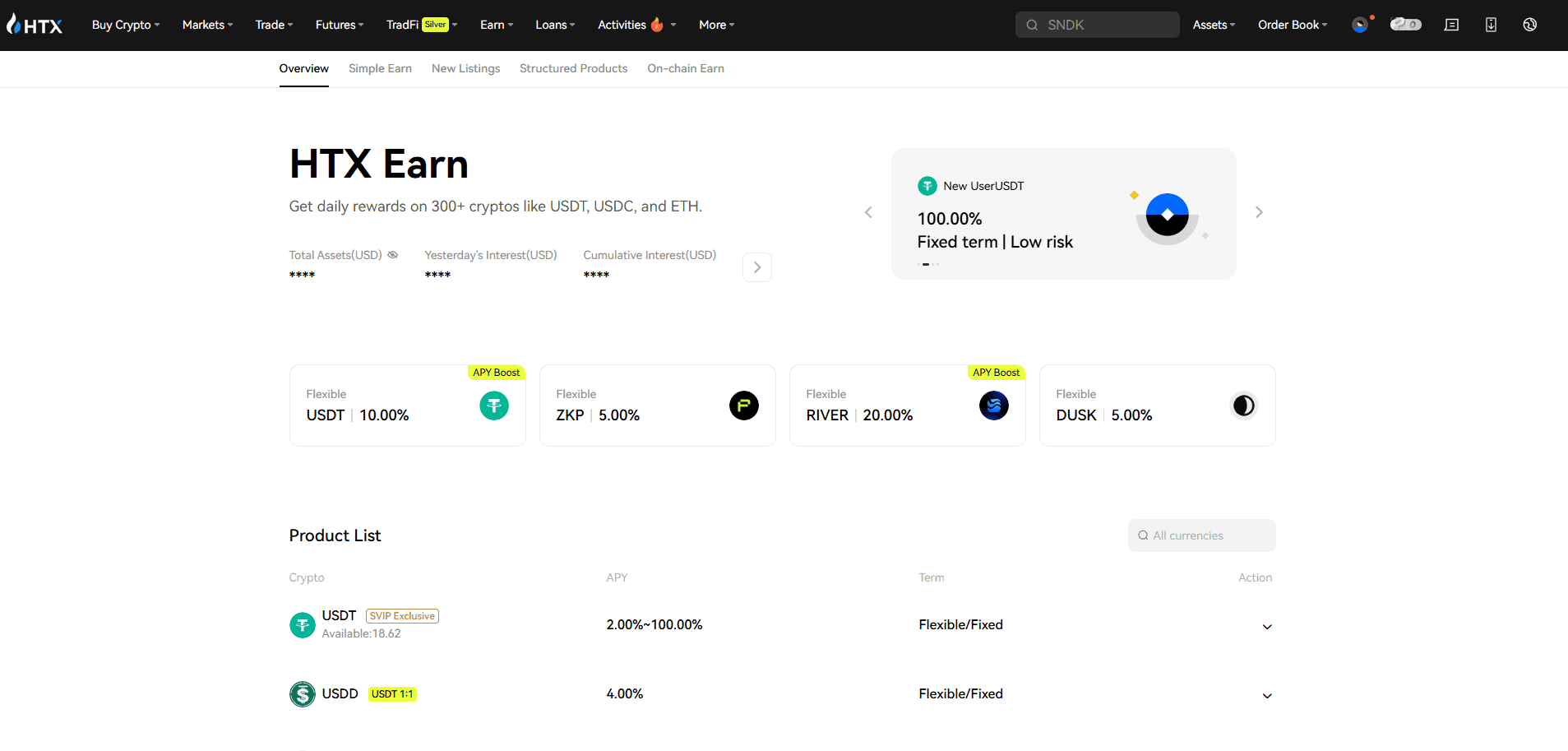 HTX Earn