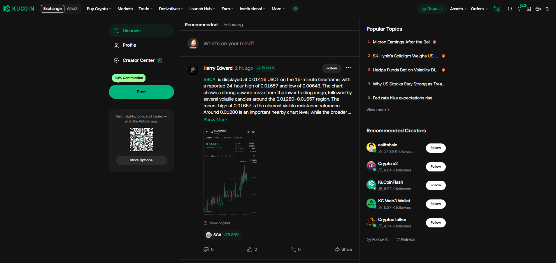 KuCoin Square