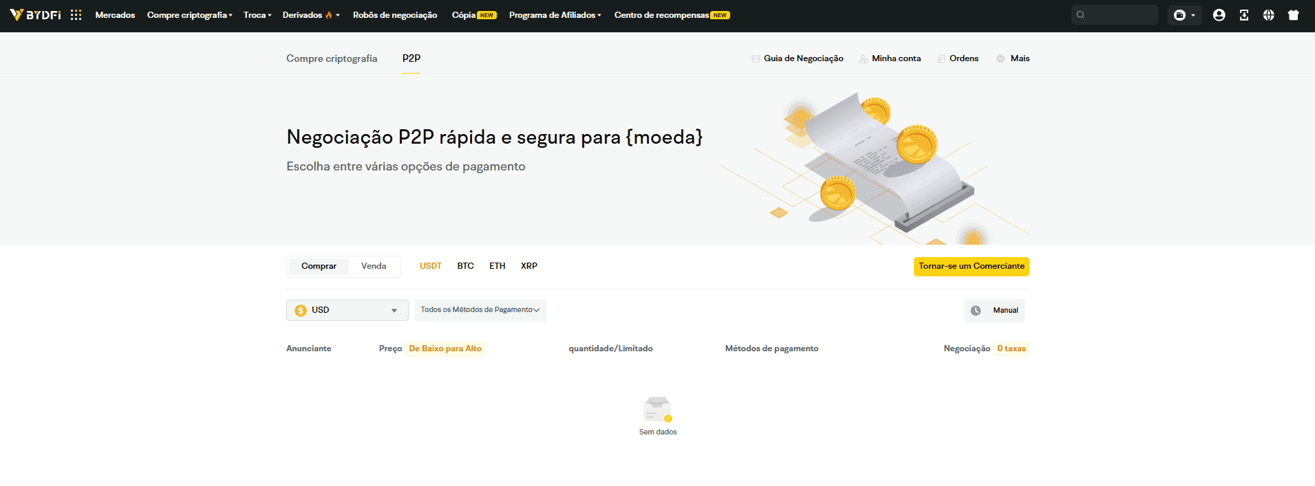 Plataforma BYDFi P2P