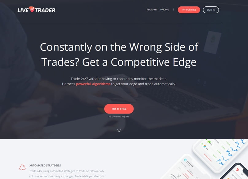 Сайт Live Trader