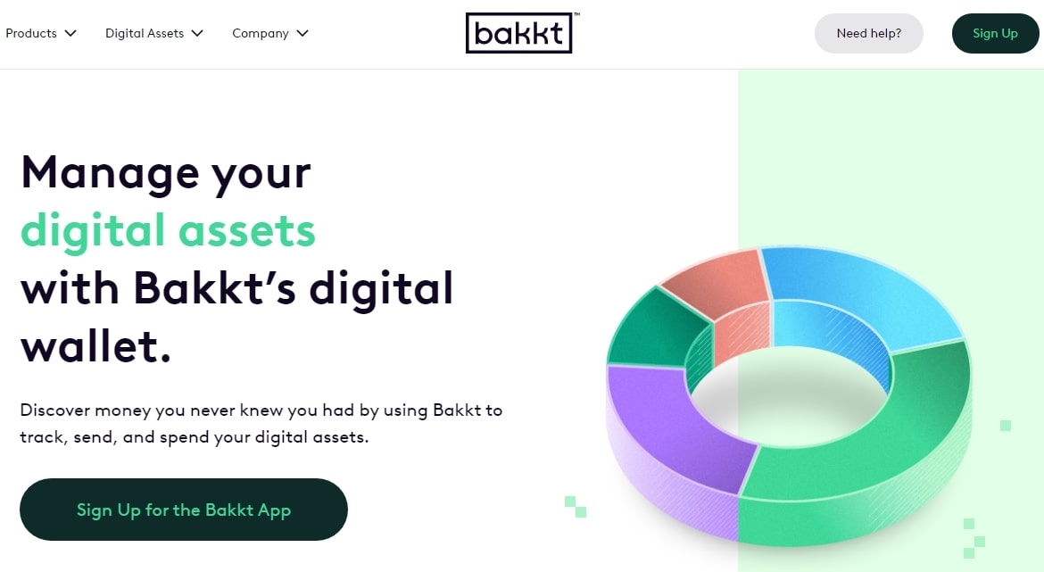 Сайт биржи Bakkt