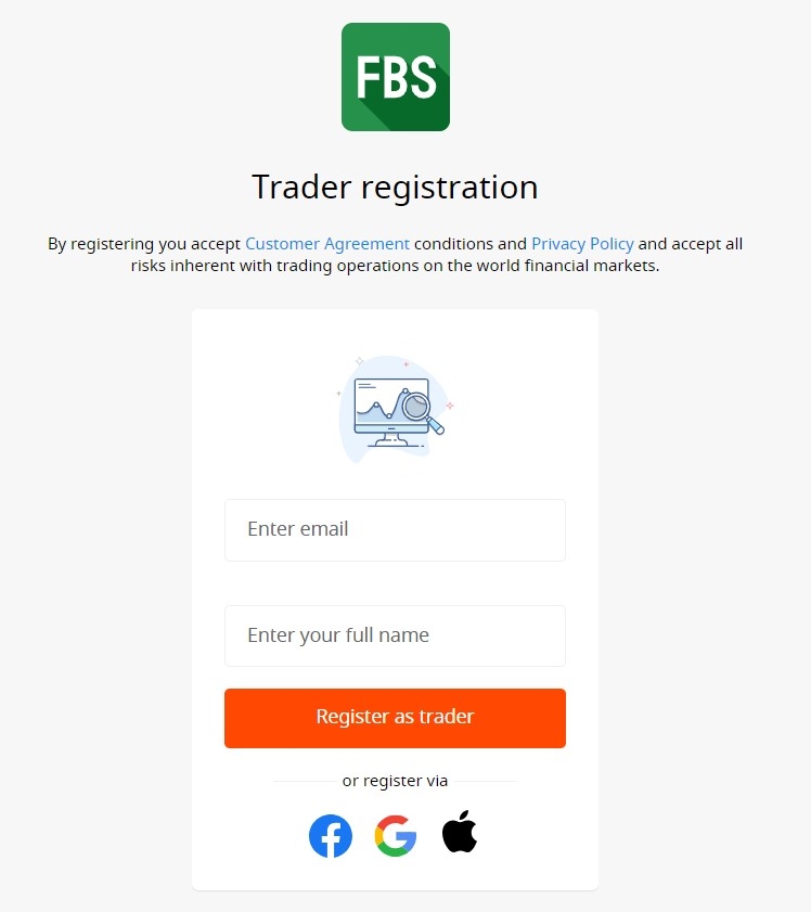 FBS Trader Registration